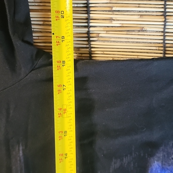 DUAL PRINT Man Eater Glitchy "Bella Canvis" Tee - Picture 3 of 8